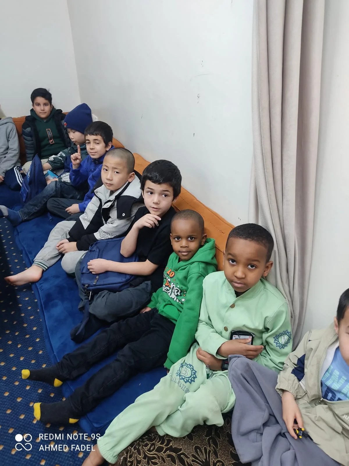 Students learning at a Musk Academy campus in Cairo